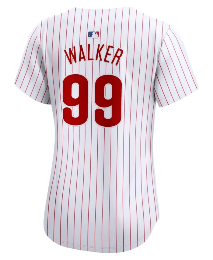 Taijuan Walker Philadelphia Phillies Women  Home Limited Player Jersey- White