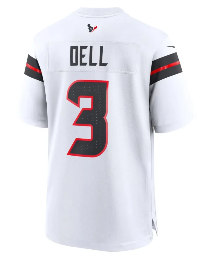Tank Dell Houston Texans Game Jersey -  White