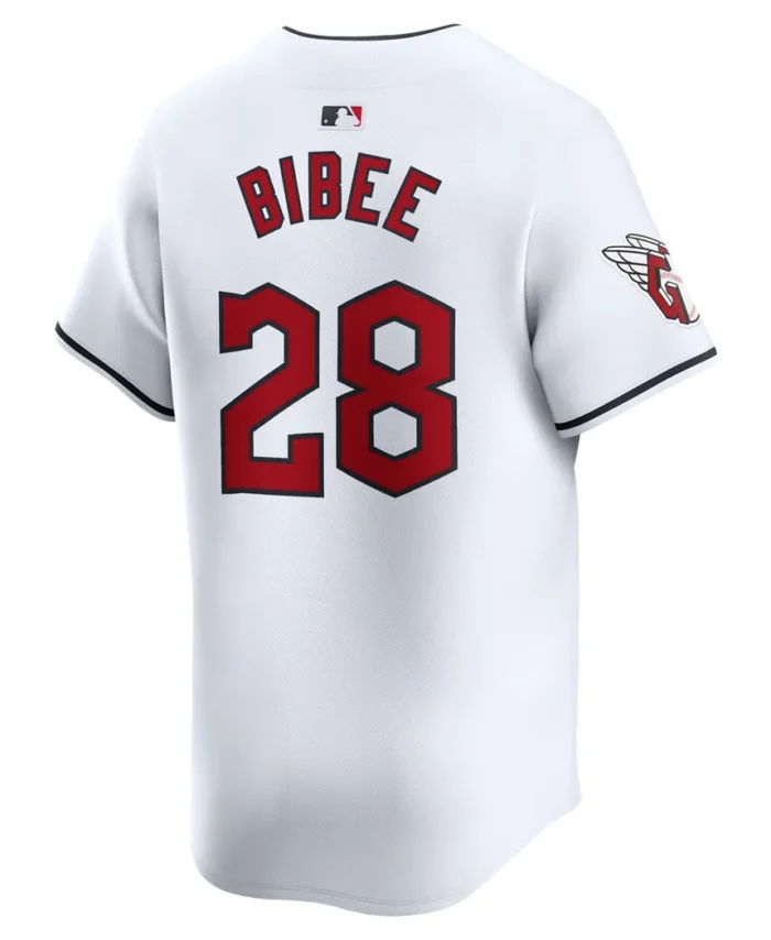 Tanner Bibee Cleveland Guardians Home Limited Player Jersey - White