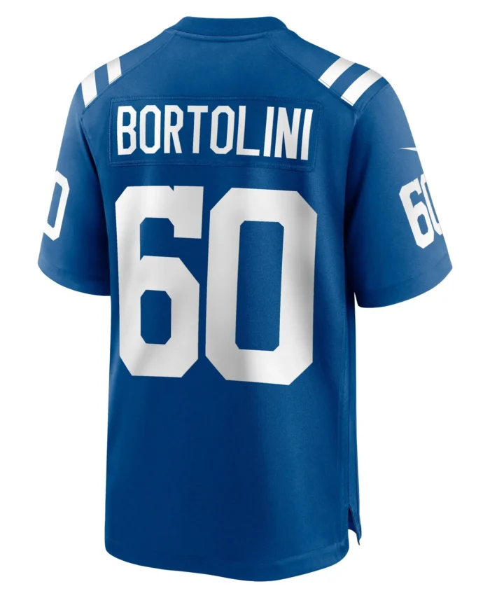 Tanor Bortolini Indianapolis Colts Game Jersey -  Royal