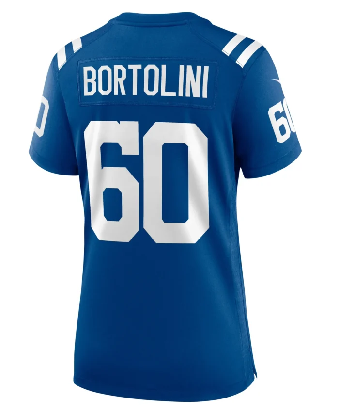 Tanor Bortolini Indianapolis Colts Women's Game Jersey -  Royal