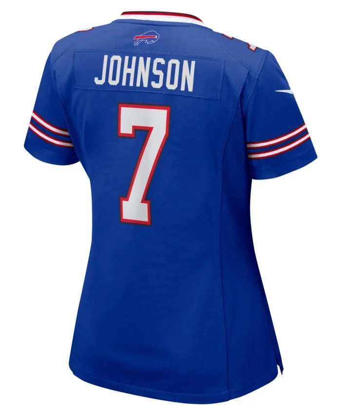 Taron Johnson Buffalo Bills Women's Game Player Jersey - Royal
