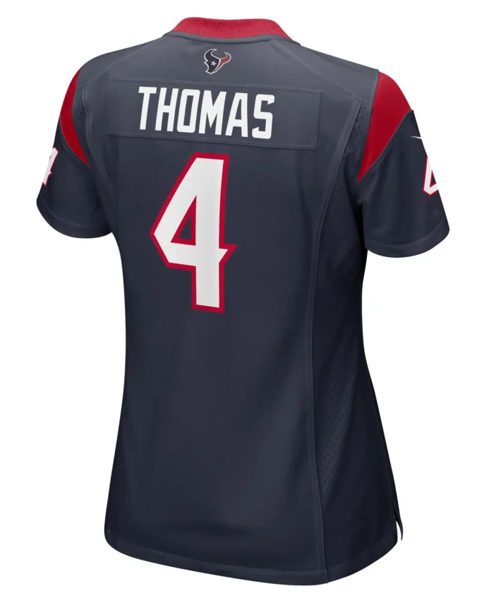 Tavierre Thomas Houston Texans Women's Team Game Jersey -  Navy