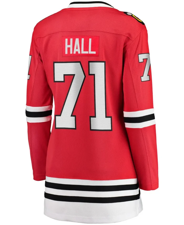 Taylor Hall Chicago Blackhawks Fanatics Women Home Breakaway Player Jersey - Red