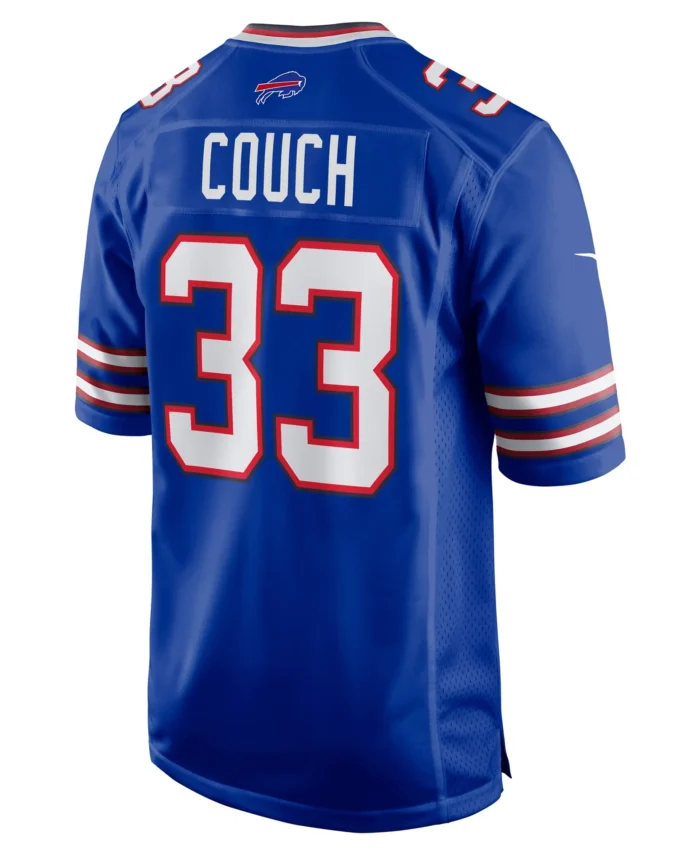 Te'Cory Couch Buffalo Bills Game Jersey -  Royal