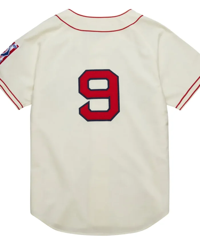Ted Williams Boston Red Sox Mitchell Ness Cooperstown Collection 1939 Authentic Jersey - Cream