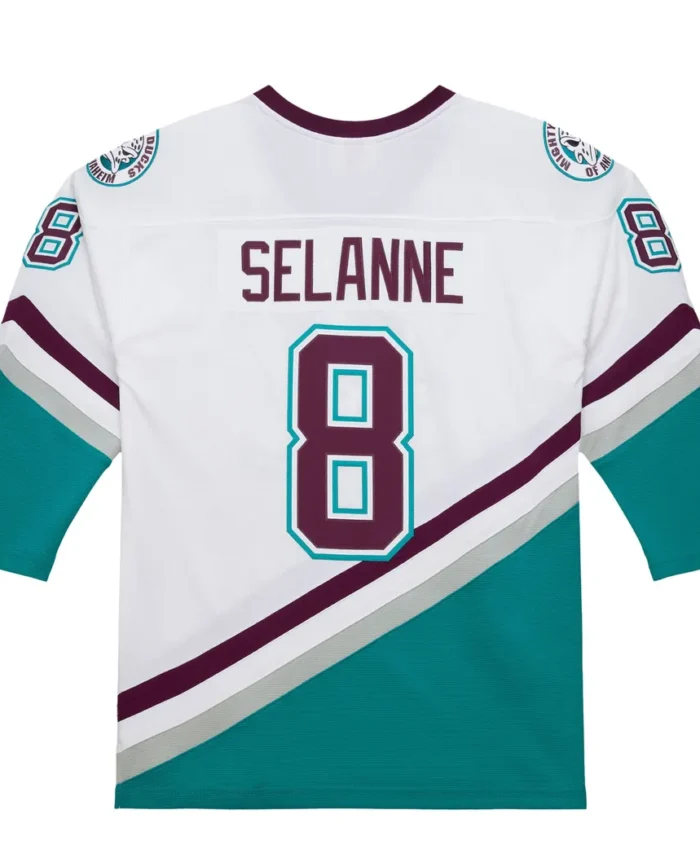 Teemu Selanne Anaheim Ducks 1996-97 Power Play Jersey - White