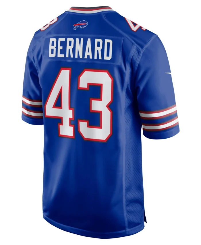Terrel Bernard Buffalo Bills Game Player Jersey - Royal