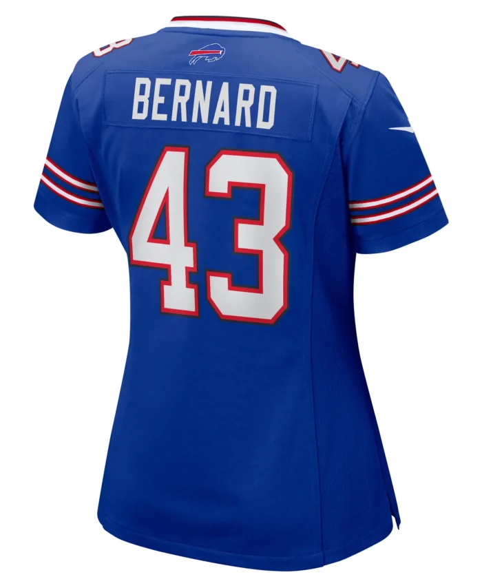Terrel Bernard Buffalo Bills Women's Game Player Jersey - Royal