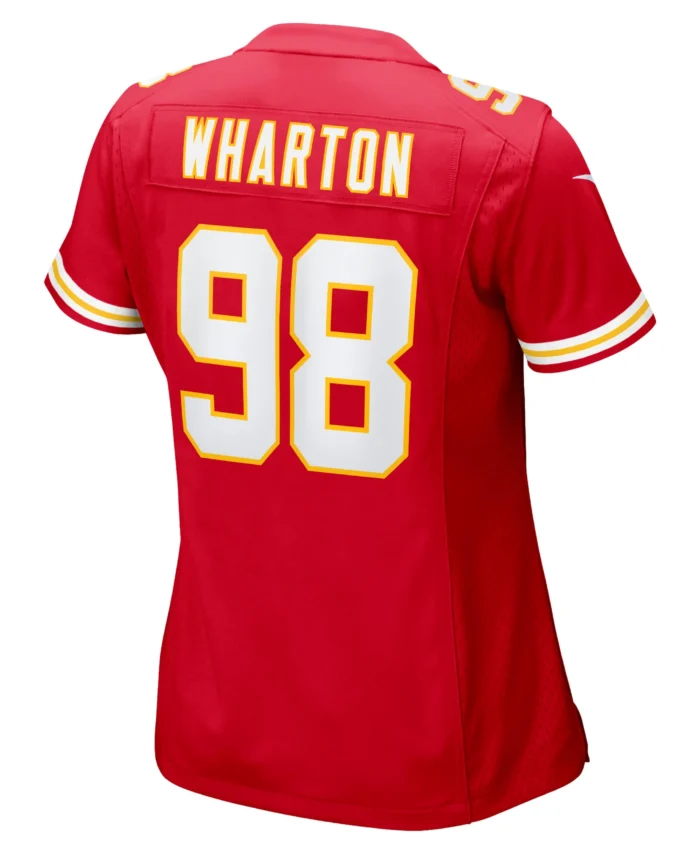 Tershawn Wharton Kansas City Chiefs Women's Game Jersey - Red
