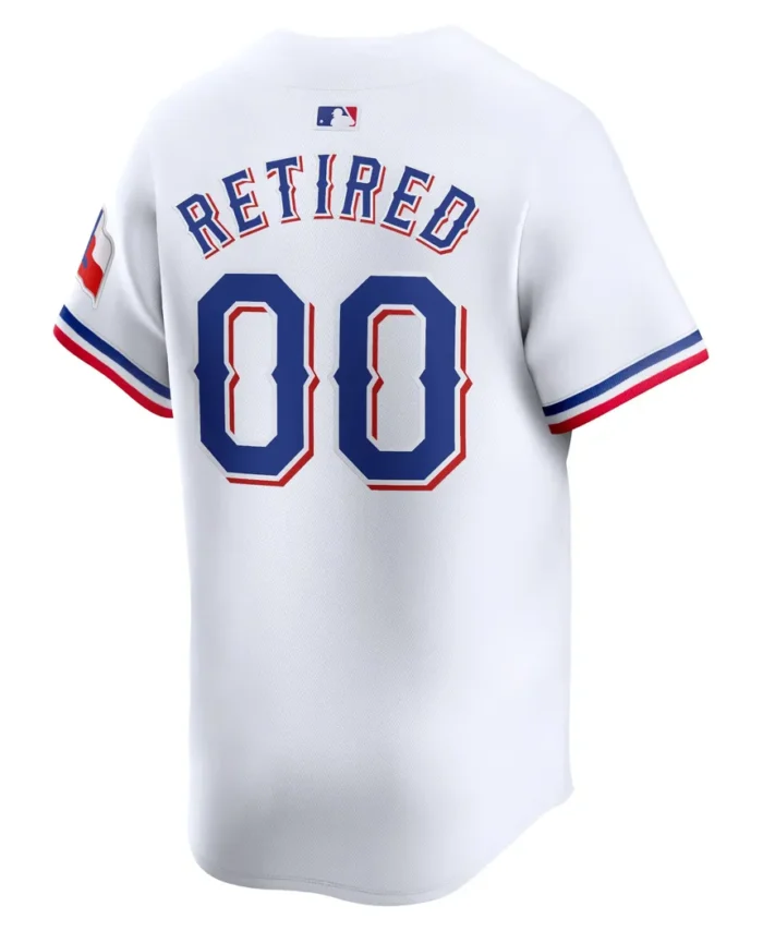 Texas Rangers Home Limited Pick-A-Player Retired Roster Jersey - White