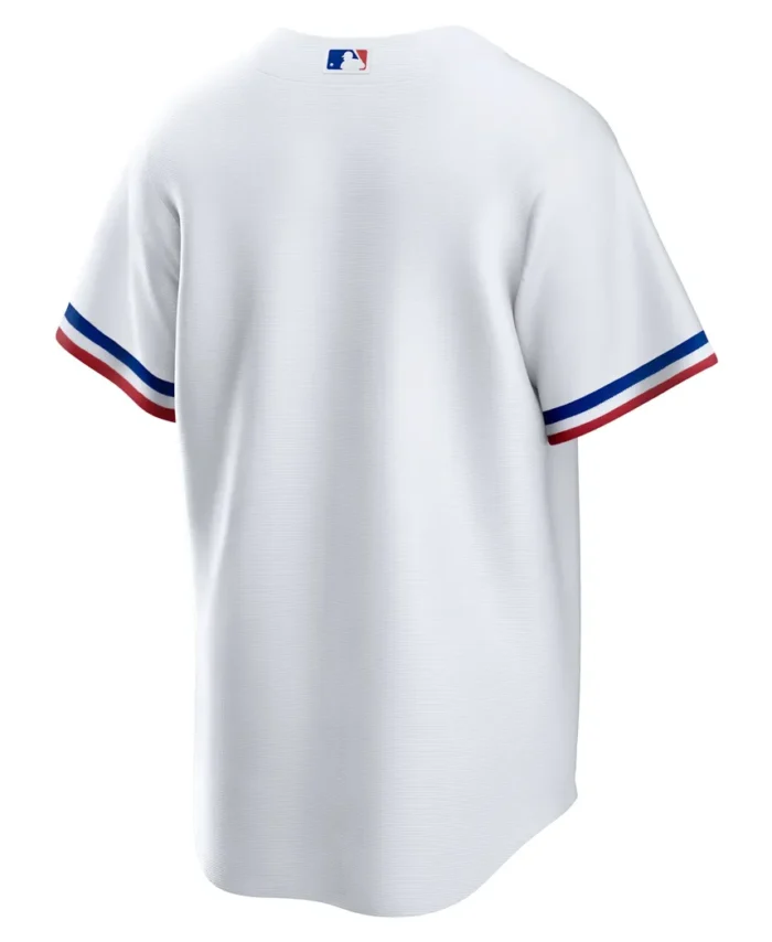 Texas Rangers Home Replica Team Jersey - White