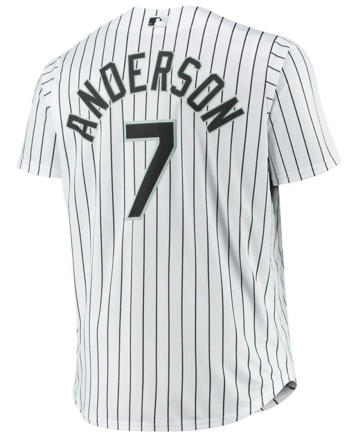 Tim Anderson Chicago White Sox Big Tall Replica Player Jersey - White