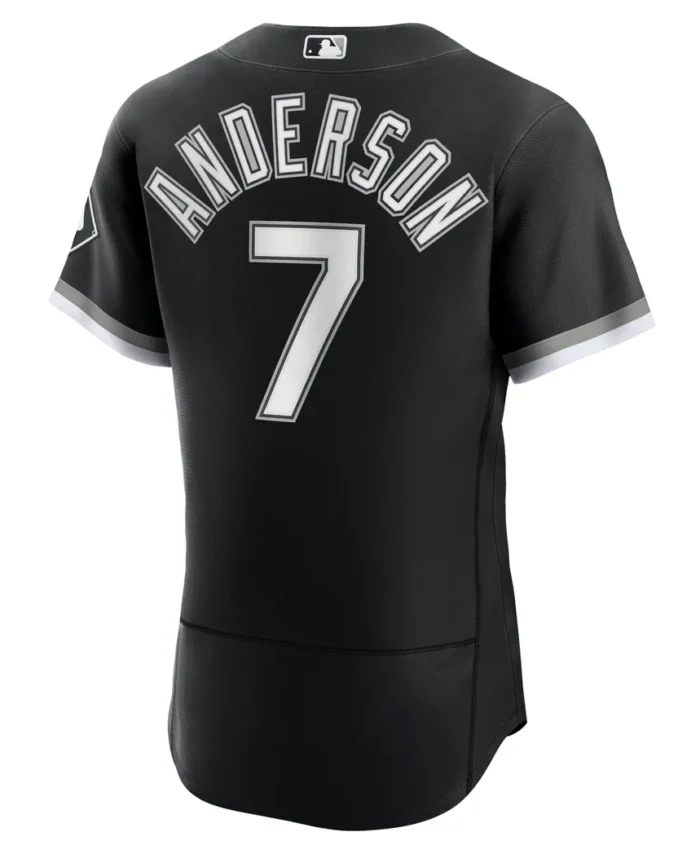 Tim Anderson Chicago White Sox Alternate Authentic Player Jersey - Black