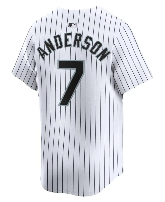 Tim Anderson Chicago White Sox Home Limited Player Jersey - White