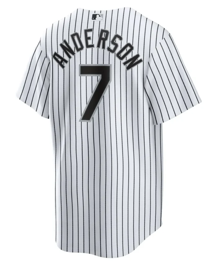 Tim Anderson Chicago White Sox Home Replica Player Jersey - White