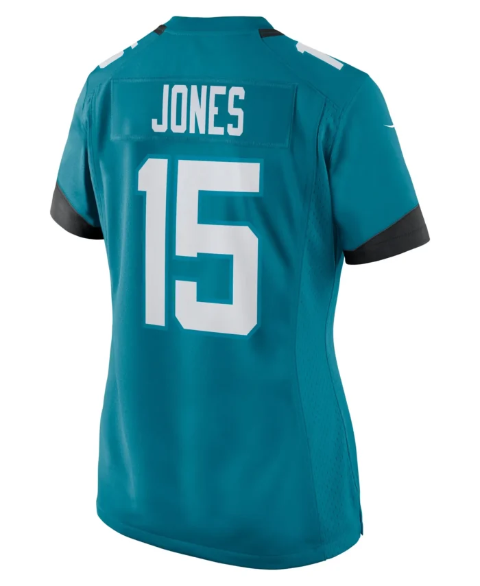 Tim Jones Jacksonville Jaguars Women's Game Player Jersey - Teal