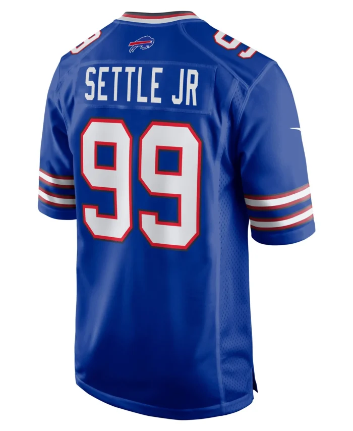 Tim Settle Buffalo Bills Game Jersey - Royal