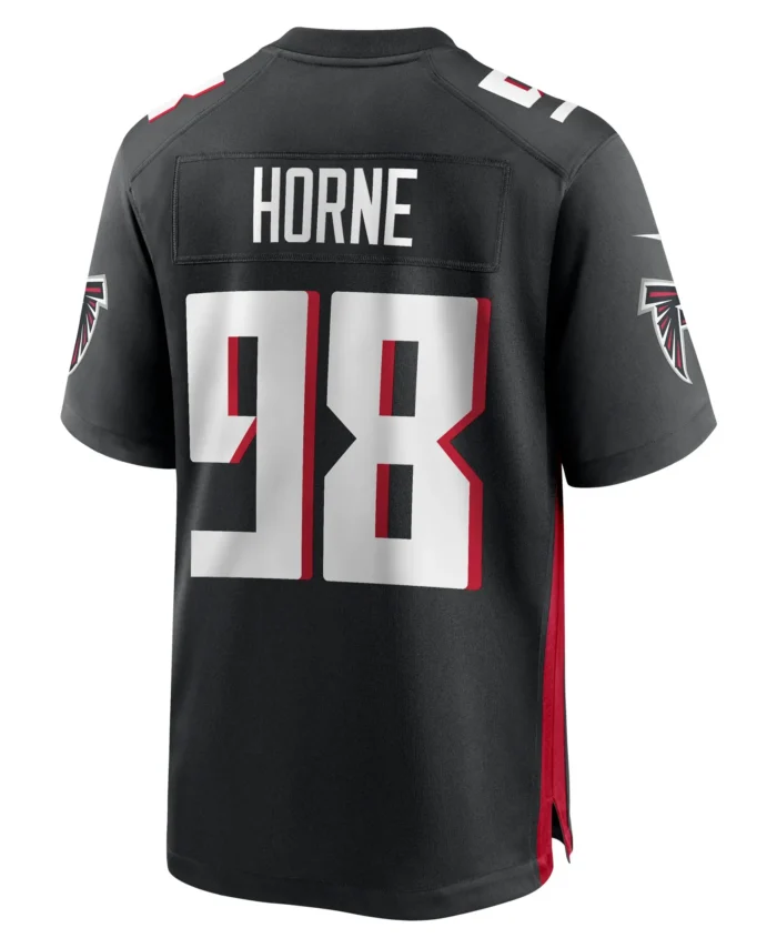 Timmy Horne Atlanta Falcons Game Player Jersey - { Black