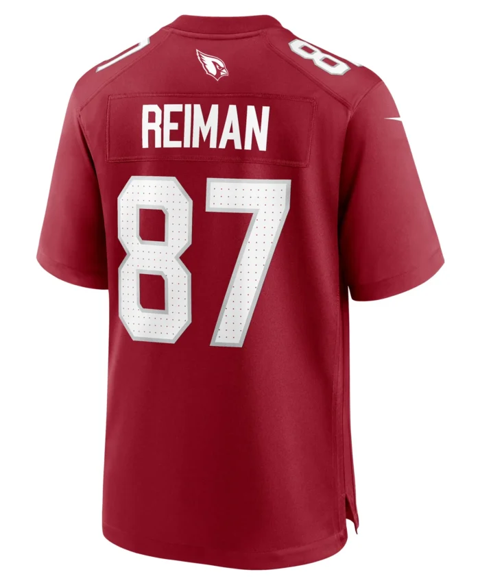 Tip Reiman Arizona Cardinals Team Game Jersey -  Cardinal