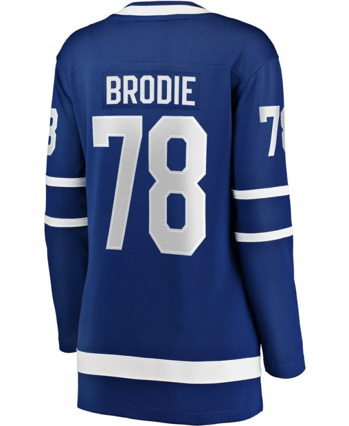 TJ Brodie Toronto Maple Leafs Fanatics Women Breakaway Player Jersey - Blue