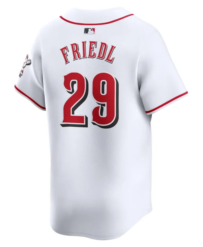 TJ Friedl Cincinnati Reds Home Limited Player Jersey - White