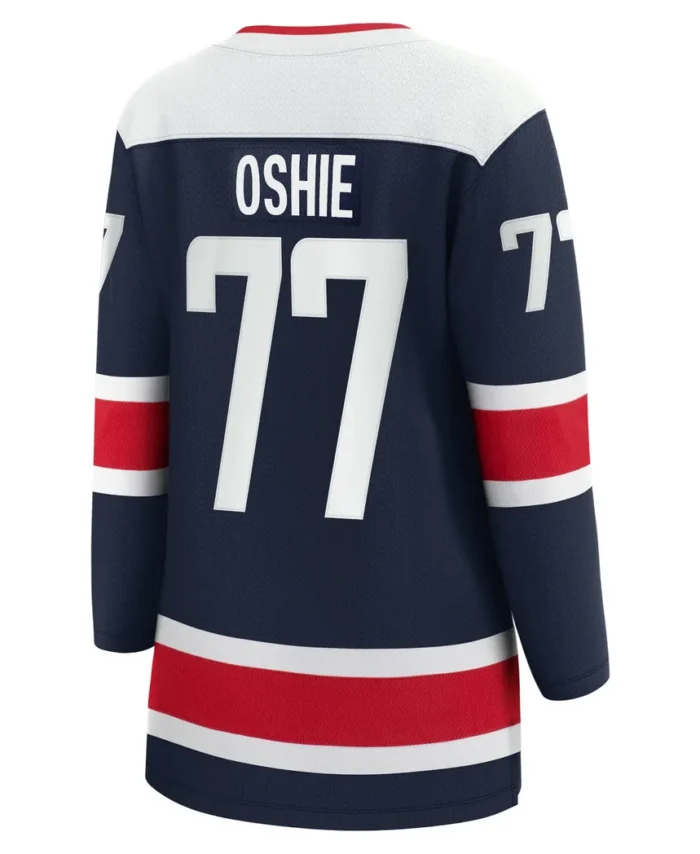 TJ Oshie Washington Capitals Fanatics Women Alternate Premier Breakaway Player Jersey - Navy