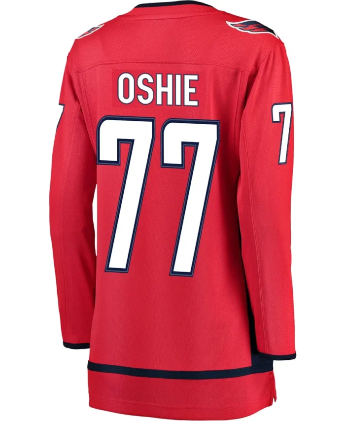 TJ Oshie Washington Capitals Fanatics Women Breakaway Player Jersey - Red