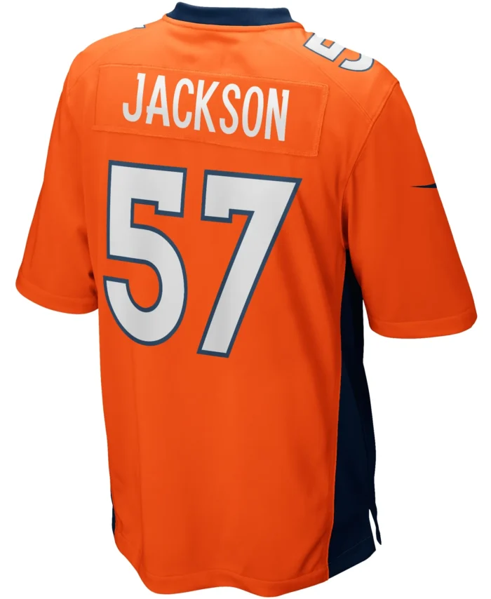 Tom Jackson Denver Broncos Game Retired Player Jersey - Orange