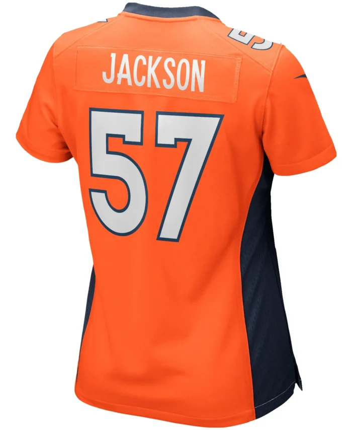 Tom Jackson Denver Broncos Women's Game Retired Player Jersey - Orange