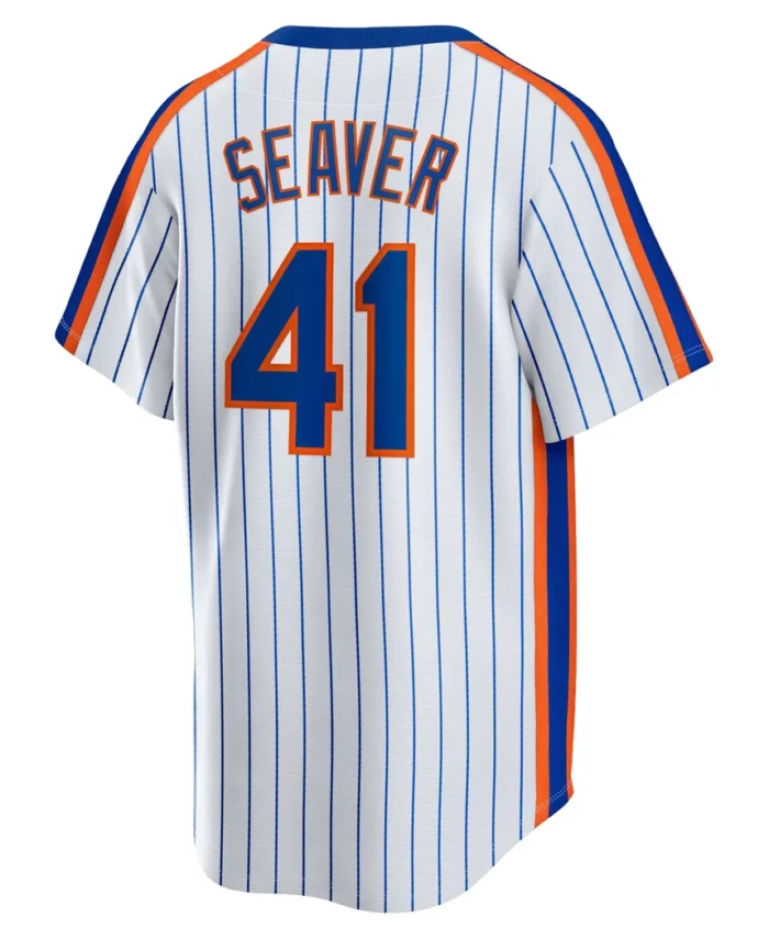 Tom Seaver New York Mets Home Cooperstown Collection Player Jersey - White