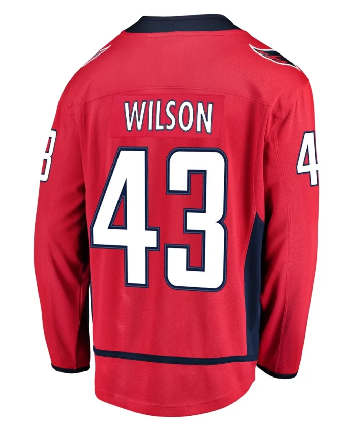 Tom Wilson Washington Capitals Fanatics Home Breakaway Player Jersey - Red