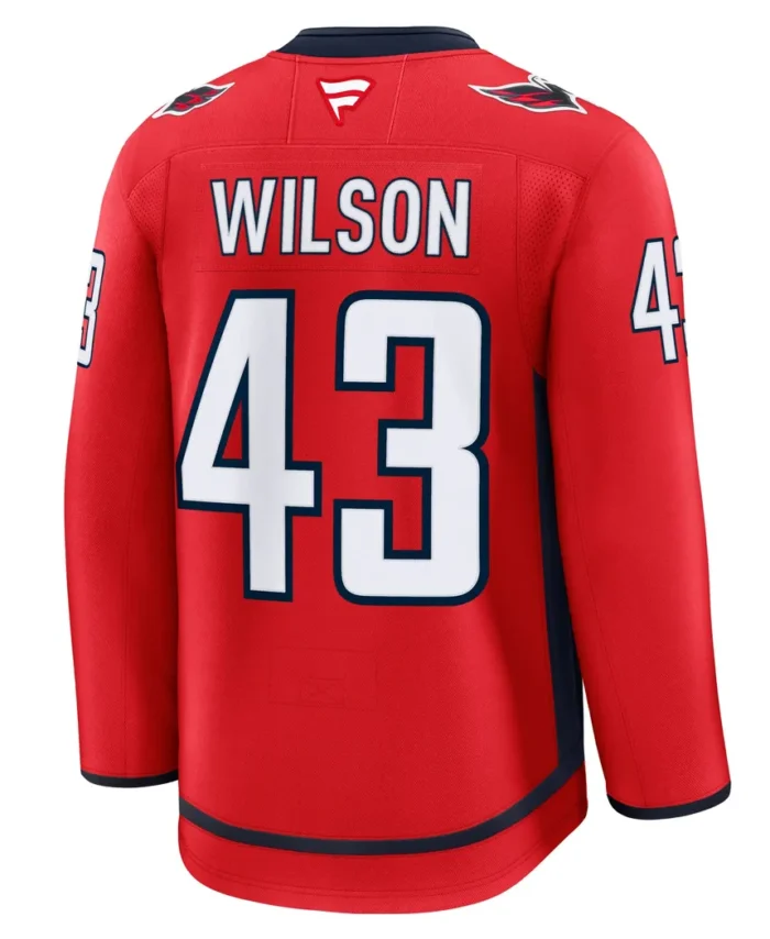Tom Wilson Washington Capitals Fanatics Home Premium Jersey - Red