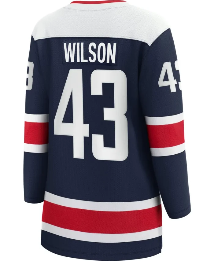 Tom Wilson Washington Capitals Fanatics Women Alternate Premier Breakaway Player Jersey - Navy