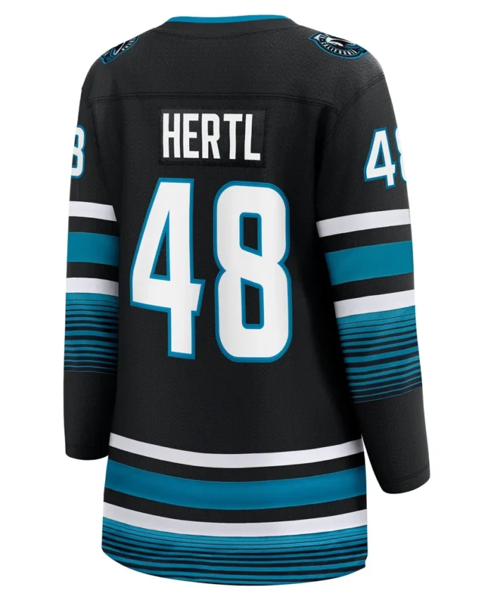 Tomas Hertl San Jose Sharks Fanatics Women Alternate Premier Breakaway Player Jersey - Black