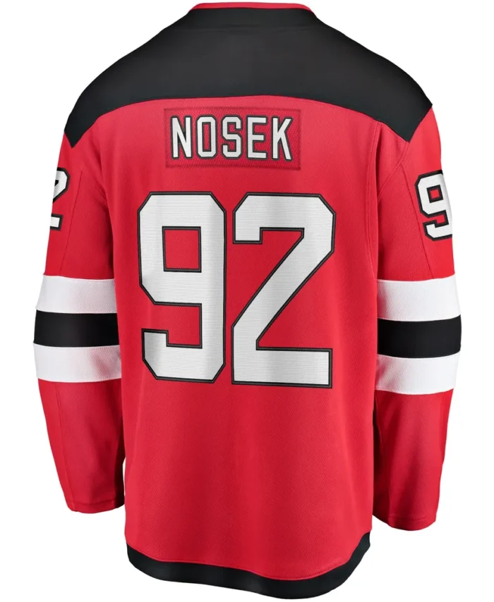 Tomas Nosek New Jersey Devils Fanatics Home Breakaway Jersey - Red