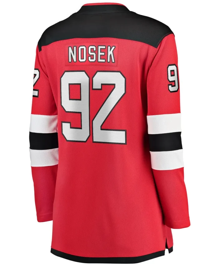 Tomas Nosek New Jersey Devils Fanatics Women Home Breakaway Player Jersey - Red