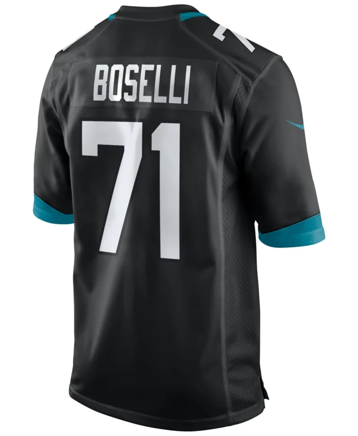 Tony Boselli Jacksonville Jaguars Game Retired Player Jersey - Black