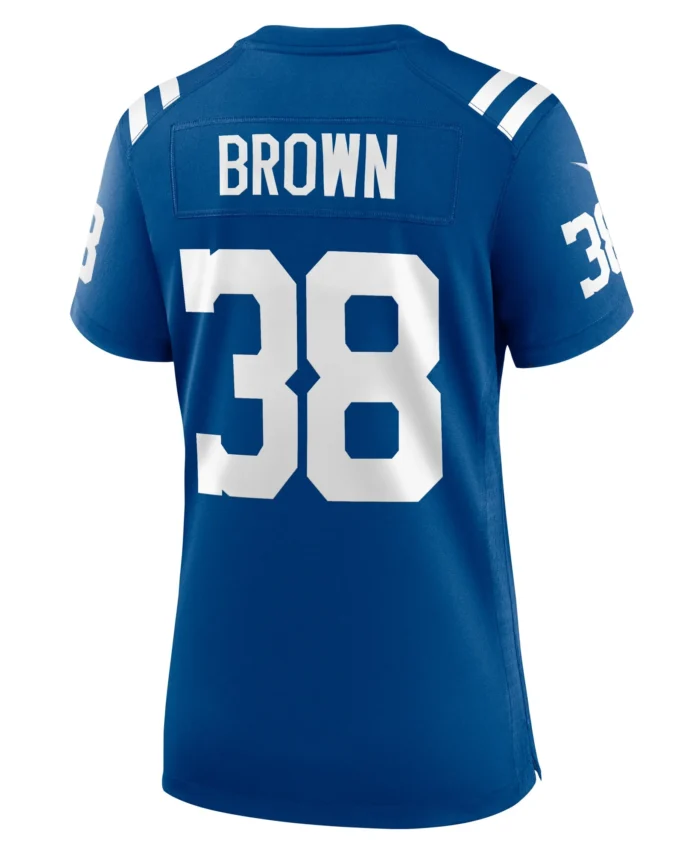 Tony Brown Indianapolis Colts Women's Player Game Jersey - Royal