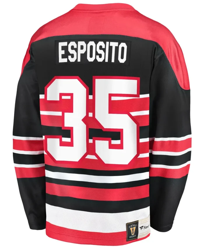 Tony Esposito Chicago Blackhawks Fanatics Premier Breakaway Retired Player Jersey - Red