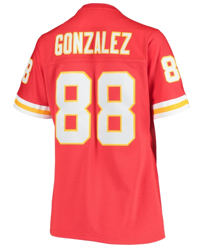 Tony Gonzalez Kansas City Chiefs Mitchell & Ness Women's Legacy Replica Team Jersey - Red