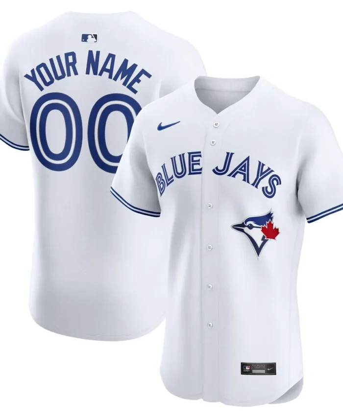 Toronto Blue Jays Home Elite Custom Jersey - White