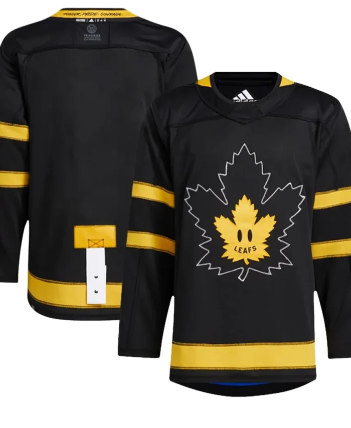 Toronto Maple Leafs x drew house Authentic Toronto Maple Leafs x drew house Alternate Blank Jersey - Black