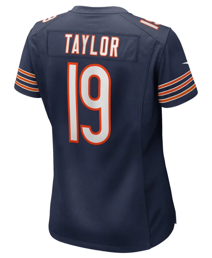 Tory Taylor Chicago Bears Women's  Game Jersey -  Navy