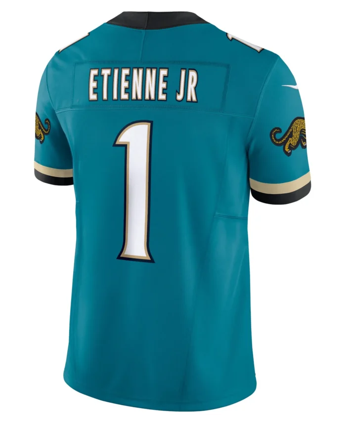 Travis Etienne Jacksonville Jaguars Prowler Throwback Vapor F.U.S.E. Limited Jersey - Teal
