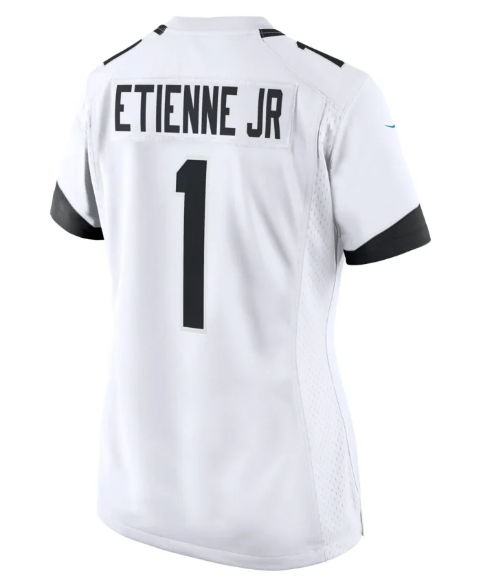 Travis Etienne Jr. Jacksonville Jaguars Women's Game Player Jersey - White