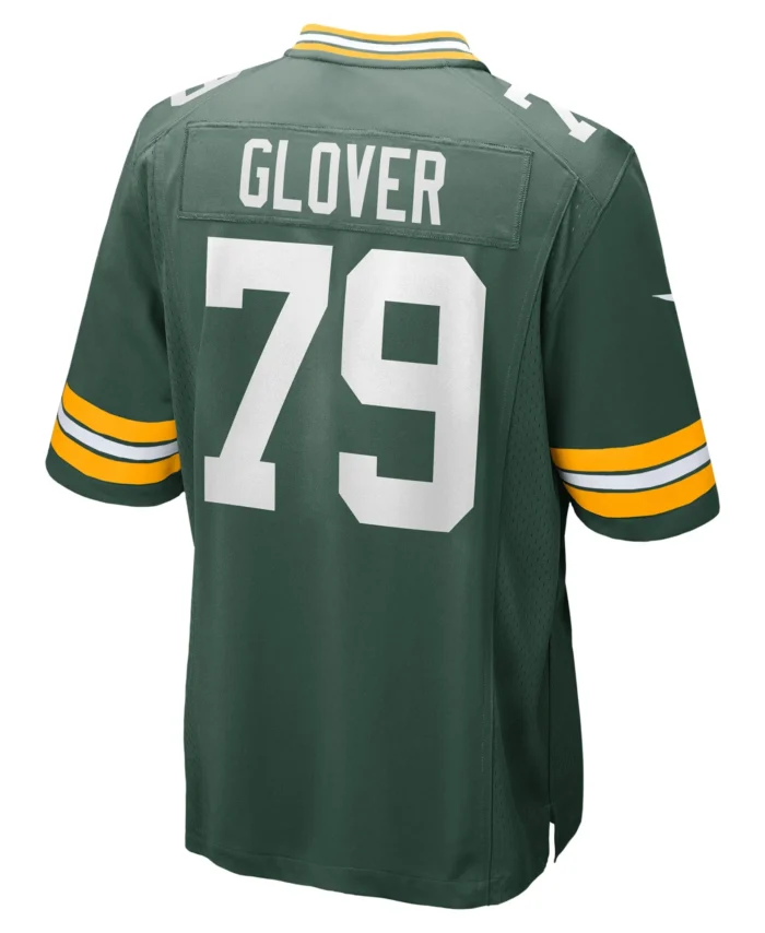 Travis Glover Green Bay Packers  Game Jersey -  Green