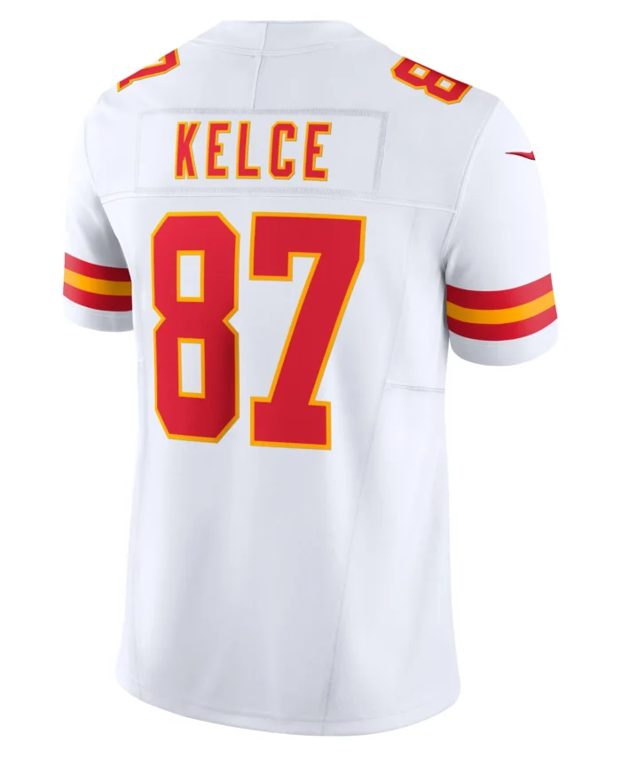 Travis Kelce Kansas City Chiefs Vapor F.U.S.E. Limited Jersey - White