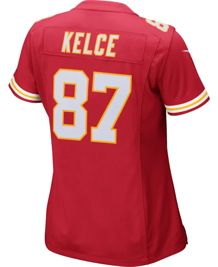 Travis Kelce Kansas City Chiefs Women's Game Jersey - Red