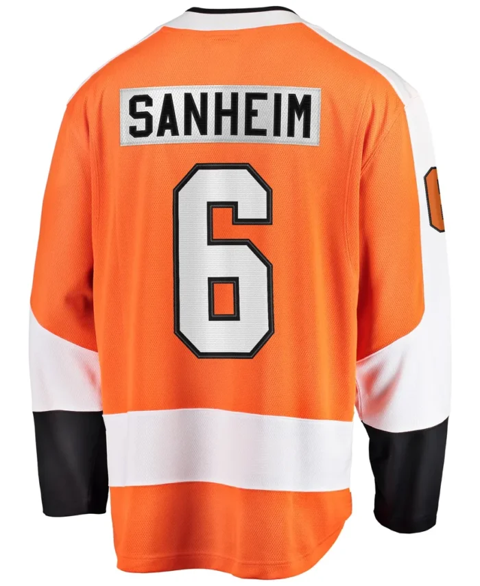 Travis Sanheim Philadelphia Flyers Fanatics  Premier Breakaway Player Jersey - Orange